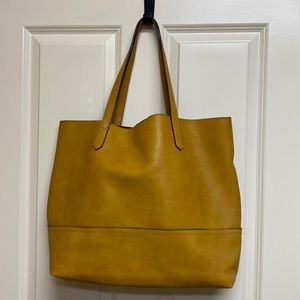 Street Level - Parker tote (mustard hued) BRAND NEW - NEVER USED
